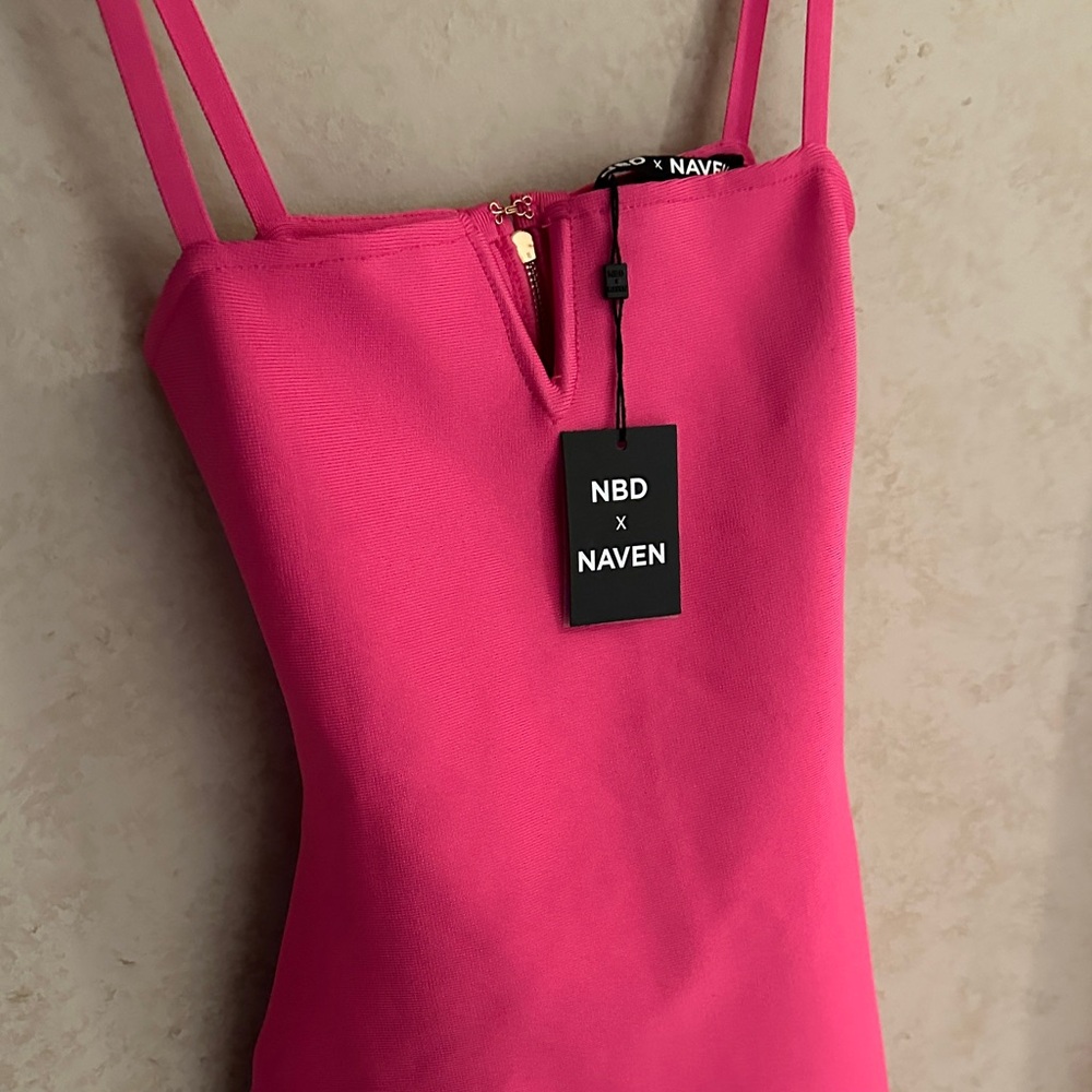 NBD x Naven Pink Dress